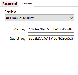 Plug-in screenshot 5/D: Invio formazione |
          Invio e-mail (servizio API mail Mailjet)